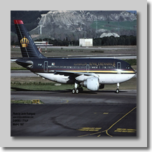 7T-VJF Royal Jordanian - 1997 - Madrid